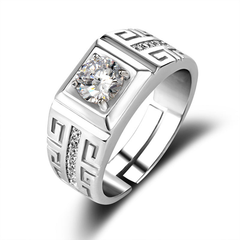 Trendy Women's Diamond Wedding Ring Set