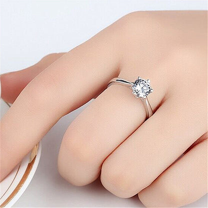 Trendy Women's Diamond Wedding Ring Set