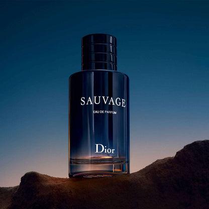 Sauvage Perfume for Men 100ml Black Glass Bottle